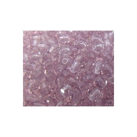 Facettes de Bohême 3mm Light Amethyst (x100)