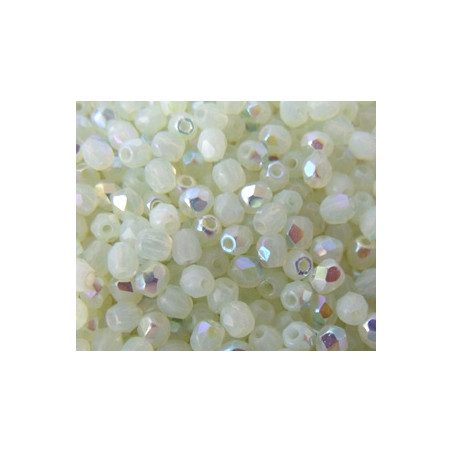 Facettes de Bohême 3mm Light Jonquille Opal AB-9948 (x100)