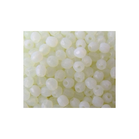 Facettes de Bohême 3mm Light Jonquille Opal-9945 (x100)