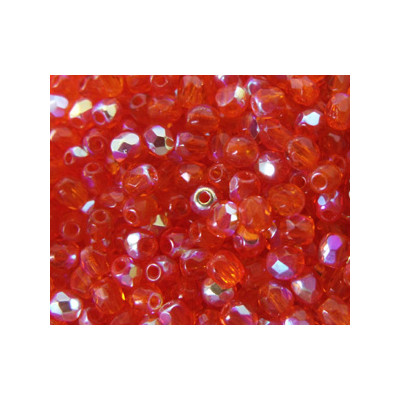 Facettes de Bohême 3mm Hyacinthe AB (x100) Facettes de Bohême 3mm Hyacinthe AB (x100)