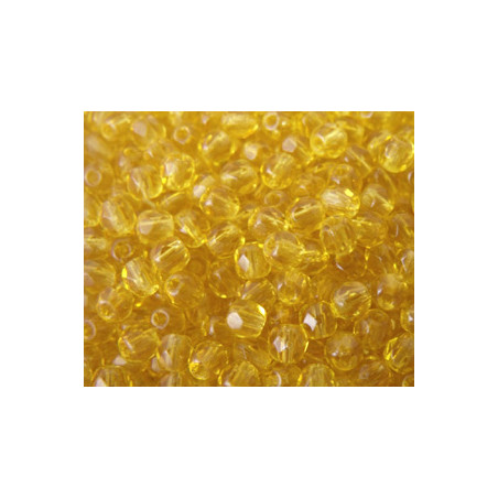 Facettes de Bohême 3mm Sun Flower (x100)