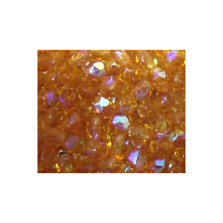 Facettes de Bohême 3mm Topaz AB (x100)