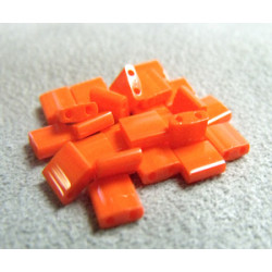 TL-0406 Tilas Bead 5mm Opaque Orange (=DB722) (x boite de 5gr)