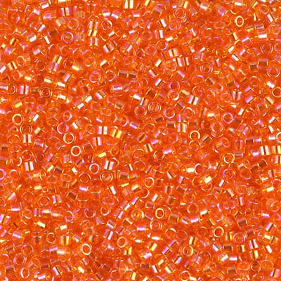 DB0151 Delicas 11/0 Translucid Orange AB (x 5gr) DB0151 Delicas 11/0 Translucid Orange AB (x 5gr)