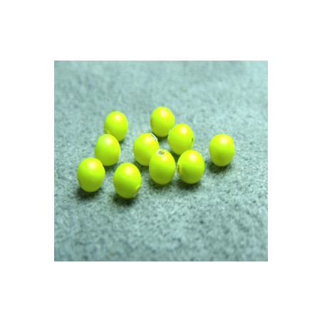 Perle ronde nacrée Swarovski 3mm Néon Yellow (x20)