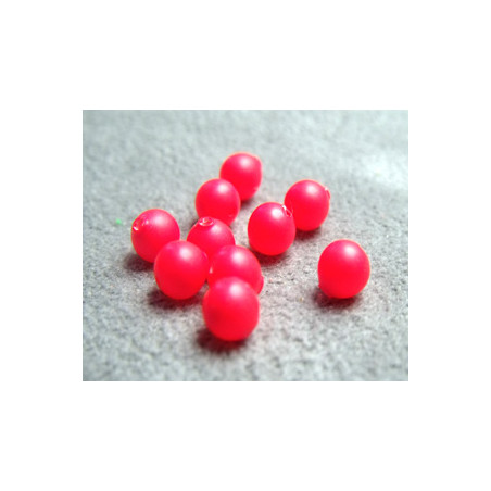 Perle ronde nacrée Swarovski 4mm Néon Red (x20)