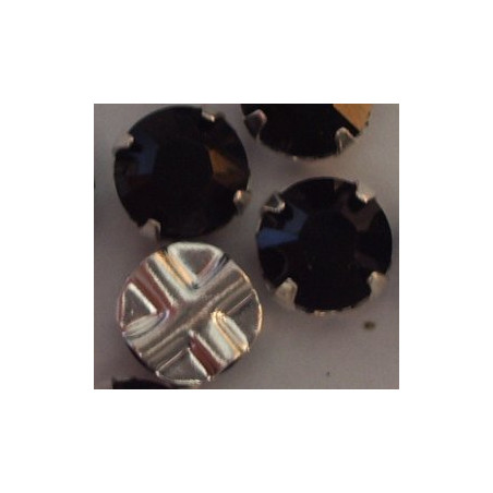 Strass a coudre 6MM jet