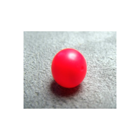 Perle ronde 8mm nacrée Swarovski Néon Red (X5)