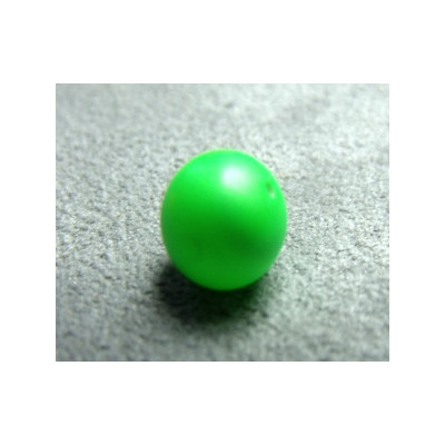 Perle ronde 8mm nacrée Swarovski Néon Green (X5)