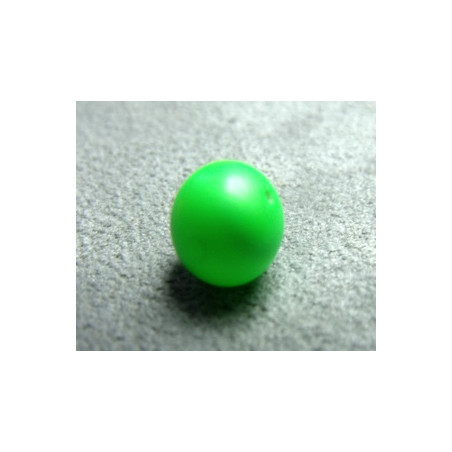 Perle ronde 8mm nacrée Swarovski Néon Green (X5)