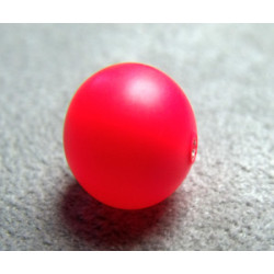 Perle ronde nacrée Swarovski 10mm Néon Red (x1) 