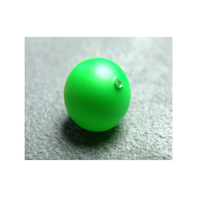 Perle ronde nacrée Swarovski 10mm Néon Green (x1) Perle ronde nacrée Swarovski 10mm Néon Green (x1)