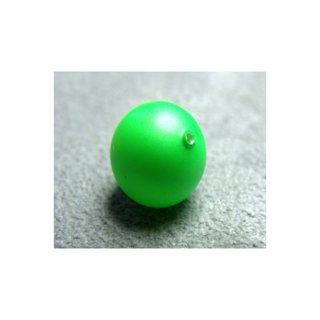 Perle ronde nacrée Swarovski 10mm Néon Green (x1) 