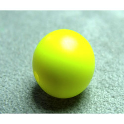 Perle ronde nacrée Swarovski 12mm Néon Yellow (x1)