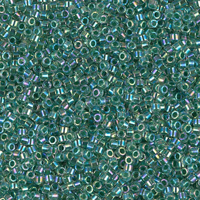 DB0060 Delicas 11/0 Lime Lined Crystal AB (=R277) (x 5gr) DB0060 Delicas 11/0 Lime Lined Crystal AB (=R277) (x 5gr)