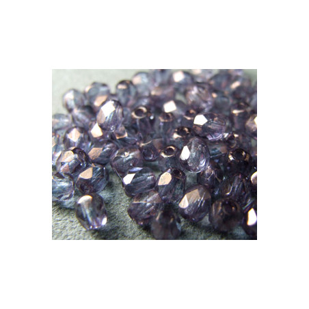 Facettes de Bohême 4mm Bronze Lavender -14415-(x100)