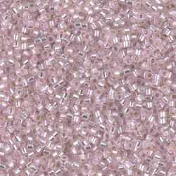 DB1335 Delicas 11/0 Dyed Silver Lined Pink (x5gr)