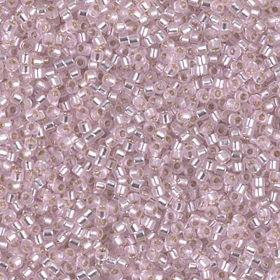 DB1335 Delicas 11/0 Dyed Silver Lined Pink (x5gr) DB1335 Delicas 11/0 Dyed Silver Lined Pink (x5gr)