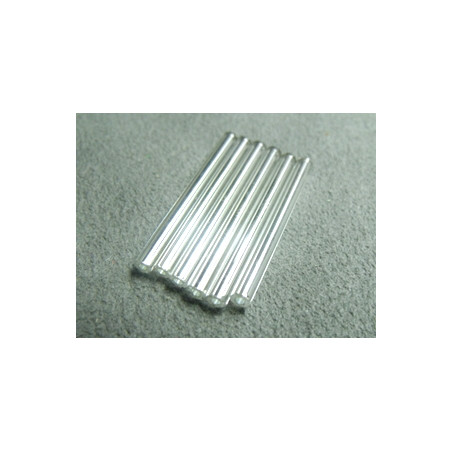 Longs Bugles Tchèques 30mm - Sylver (x sachet 10gr) 