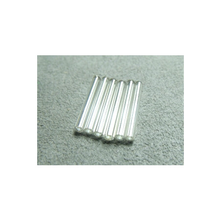 Longs bugles Tchèques 21mm - Sylver (x10gr)