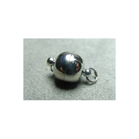 Fermoir Magnétique Vieil Argent 12x19mm(X1)