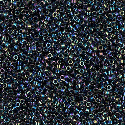 DB0005 Delicas 11/0 Métallic Blue Iris (=R455) (x 5gr) DB0005 Delicas 11/0 Métallic Blue Iris (=R455) (x 5gr)