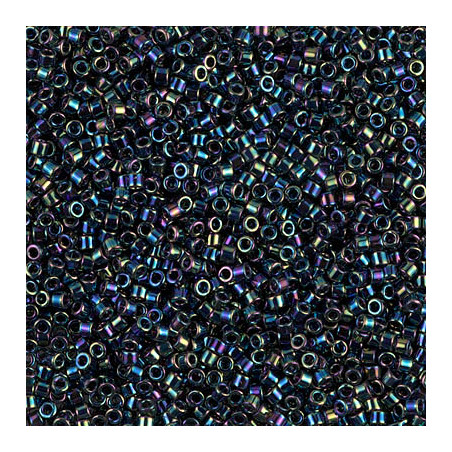 DB0005 Delicas 11/0 Métallic  Blue Iris (=R455) (x 5gr)