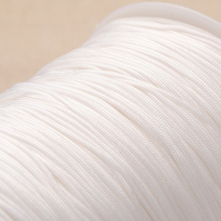 Cordon Polyamide Blanc 1mm(X1m)