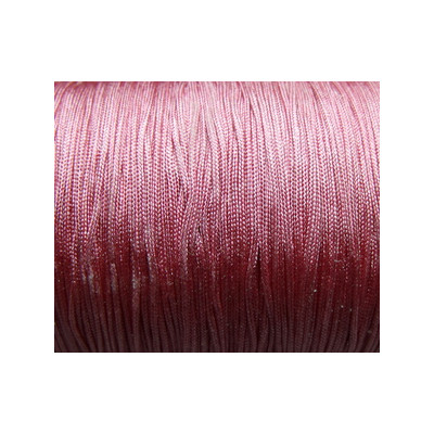 Cordon Polyamide Rose 0.8mm (X1m) Cordon Polyamide Rose 0.8mm (X1m)