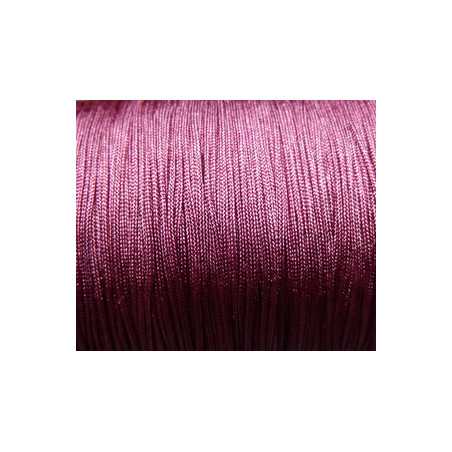 Cordon Polyamide Rose Framboise 0.5mm (X1m)  