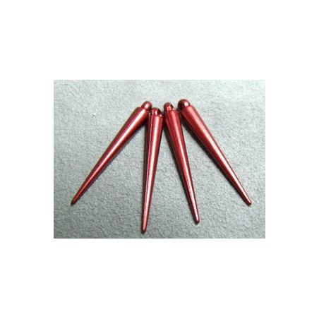 Spikes 35X5mm Rouge (X20) 