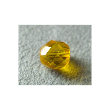 Facettes en verre de Bohême 8mm Very Light Topaz (x300)