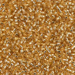 DB0042 Delicas 11/0  Silver Lined Gold (x5gr)