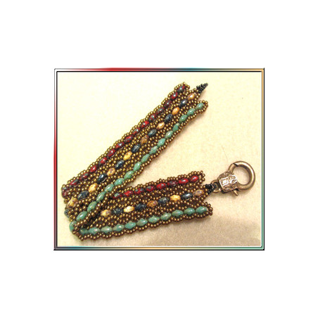 Schéma du bracelet "Trioline" de Flymouche  