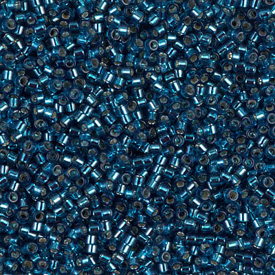 DB0608 Delicas 11/0 Dyed Silver LD Blue Zircon (x5gr) DB0608 Delicas 11/0 Dyed Silver LD Blue Zircon (x5gr)