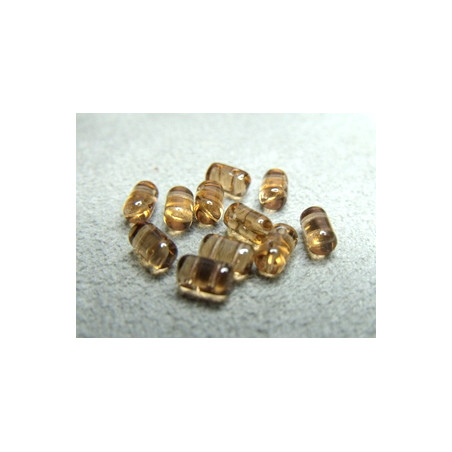 Perles Rullas Light Smoked Topaz 5X3mm (10gr)