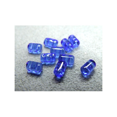 Perles Rullas Sapphire 5X3mm (10gr)