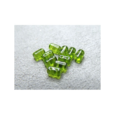 Perles Rullas Olivine 5X3mm (10gr)