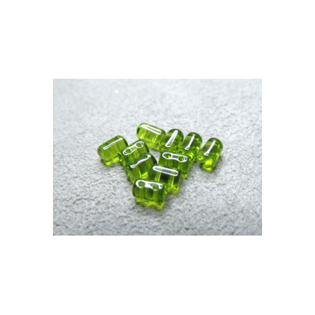 Perles Rullas Olivine 5X3mm (10gr)