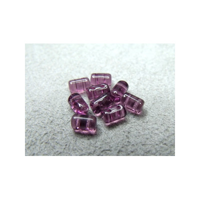 Perles Rullas Amethyst 5X3mm (10gr)