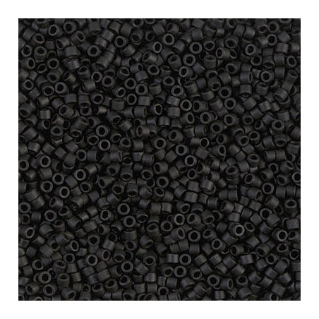 DB0310 Delicas 11/0 Matte Black (=R401F) (x8gr)