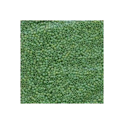 DB0877 Delicas 11/0 Vert Moyen AB Mat Opaque (=R411FR) (x 5gr) DB0877 Delicas 11/0 Vert Moyen AB Mat Opaque (=R411FR) (x 5gr)