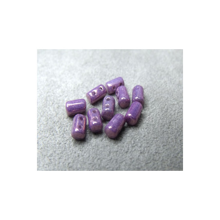 Perles Rullas Amethyst ceramic look 5X3mm (10gr)