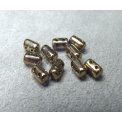 Perles Rullas Gold Bronze 24 carats 5X3mm (10gr) 