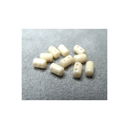 Perles Rullas Beige ceramic look 5X3mm (10gr) 