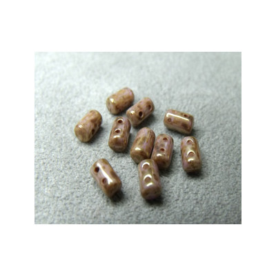 Perles Rullas Rose Gold ceramic look 5X3mm (10gr) 