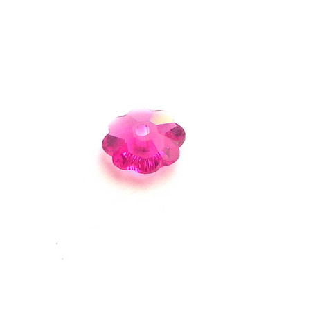 FLEURS SWAROVSKI 3700 6 MM FUCHSIA (X10)