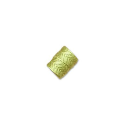 Fil C-lon Beading Cord Chartreuse 0.9mm (X1mètre)