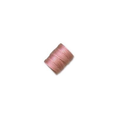 Fil C-lon Beading Cord Vieux Rose 0.9mm(X1mètre)