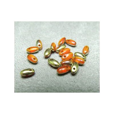 Perles Rizo® Gold orange 2,5X6mm (X10gr) 